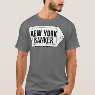 ACCOUNTANT NIEUWE GORKZWARTE EN WITTE BANKER T-SHIRT