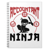 Accountant Ninja Accounting CPA Notitieboek (Voorkant)
