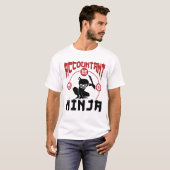 Accountant Ninja Accounting CPA T-shirt (Voorkant volledig)