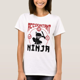 Accountant Ninja Accounting CPA T-shirt