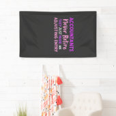 Accountant Nooit Retire Spandoek (Insitu)
