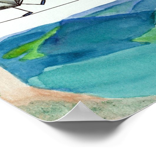 Accountant Poster Art Tightrope Book Balancing (Hoek)