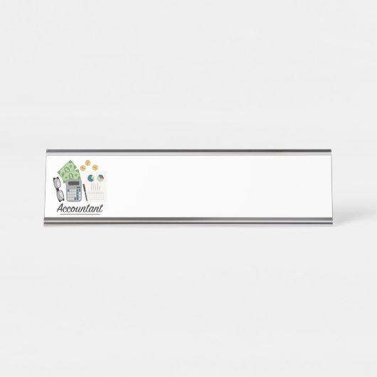 Accountant Professie Bureau Naambordje (Voorkant)