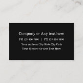 Accountant Professional Wood Kijkachtergrond Visitekaartje (Achterkant)