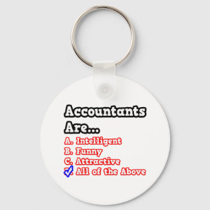 Accountant Quiz... Joke Sleutelhanger