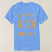 Accountant Rock Full Stop 2 T-shirt (Design voorkant)