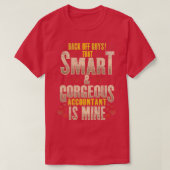 Accountant Romantic Gift BoyVriend Vriendin T-shirt (Design voorkant)