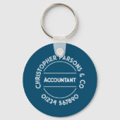 Accountant Sleutelhanger (Achterkant)