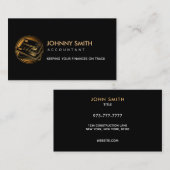 Accountant slogans logo visitekaartje (Voorkant / Achterkant)