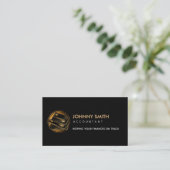 Accountant slogans logo visitekaartje (Staand voorkant)
