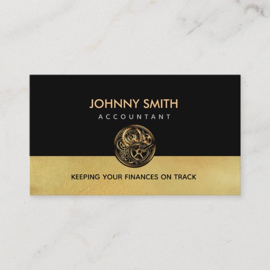 Accountant slogans visitekaartje (Voorkant)