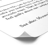 Accountant - Speciaal cadeau Poster (Hoek)