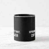 Accountant spreadsheet Funny Mug Mok (Midden)