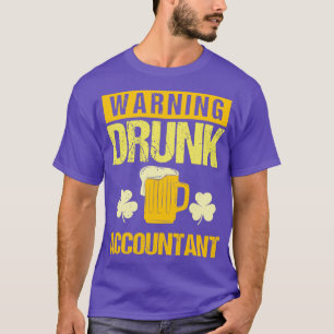 Accountant St Patricks Day 2019 Funny Slogan Novel T-shirt