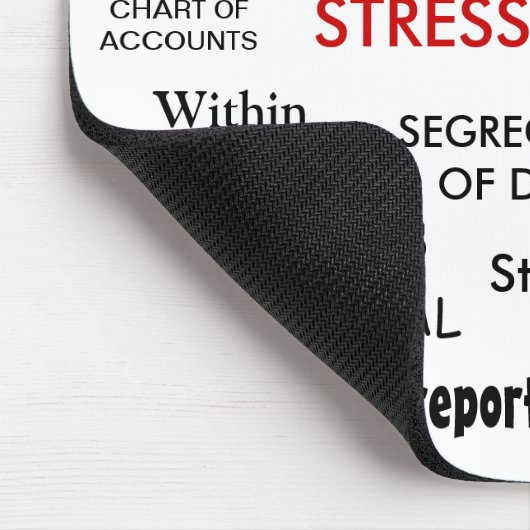 Accountant Stress Reliever - Stress Manager Muismat (Hoek)