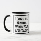 Accountant Super Talent. Mok met twee toonkoffie (Links)