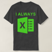 Accountant T-shirt (Design voorkant)
