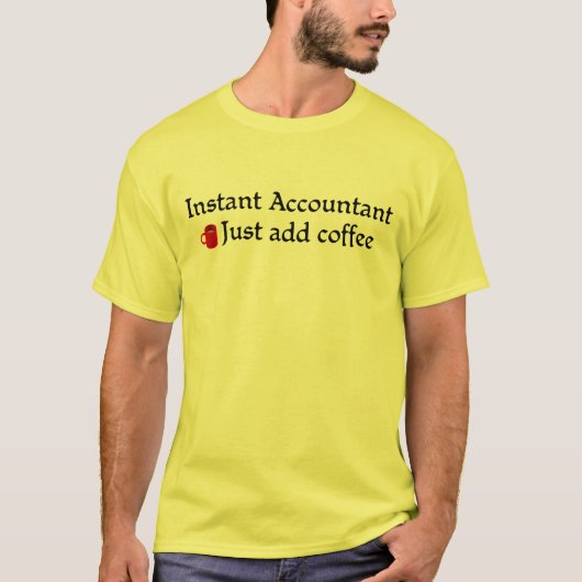 Accountant T-shirt (Voorkant)