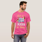 Accountant Taco Funny Cpa Ea Taxes Taco Lover T-shirt (Voorkant volledig)