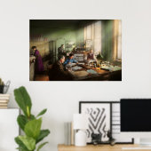 Accountant - The - Bookeping dept. 1902 Poster (Thuiskantoor)