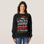 Accountant Ugly KerstSweater Trui (Voorkant volledig)