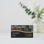 Accountant Unieke Visitekaartjes (Staand voorkant)