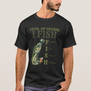 Accountant Visboekhouder Saldo Belastinginspecteur T-shirt