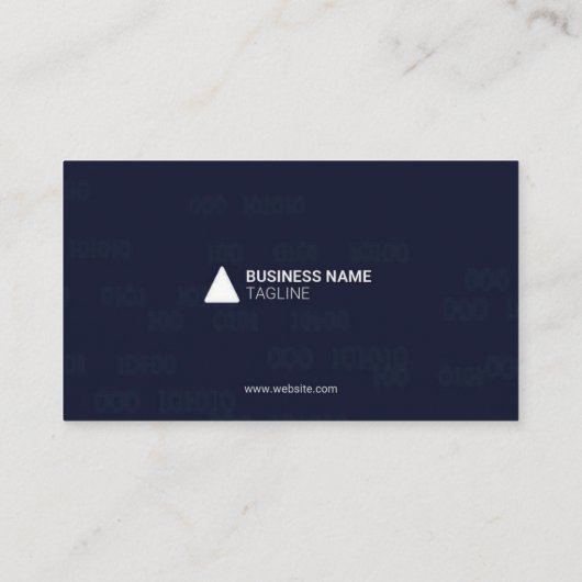 Accountant Visitekaartje (Achterkant)