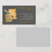 Accountant Visitekaartje (Voorkant / Achterkant)