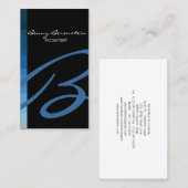 Accountant Visitekaartje Monogram (Voorkant / Achterkant)