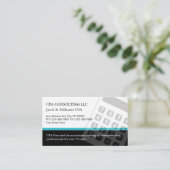 Accountant-Visitekaartjes Visitekaartje (Staand voorkant)