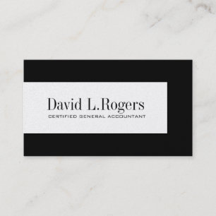 Accountant-Visitekaartjes Visitekaartje