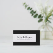 Accountant-Visitekaartjes Visitekaartje (Staand voorkant)
