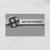 Accountant-Visitekaartjes Visitekaartje (Voorkant)