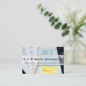 Accountant-visitekaartjes Visitekaartje (Staand voorkant)