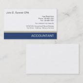 Accountant-Visitekaartjes Visitekaartje (Voorkant / Achterkant)