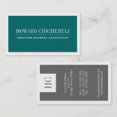 Accountant-Visitekaartjes Visitekaartje (Voorkant / Achterkant)