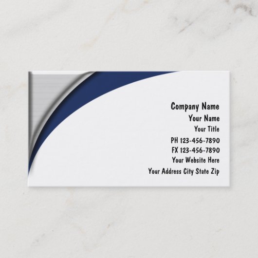 Accountant-Visitekaartjes Visitekaartje (Voorkant)