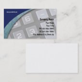 Accountant-Visitekaartjes Visitekaartje (Voorkant / Achterkant)