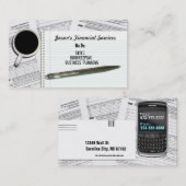 Accountant-Visitekaartjes Visitekaartje (Voorkant / Achterkant)