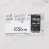 Accountant-Visitekaartjes Visitekaartje (Achterkant)