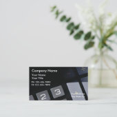 Accountant-Visitekaartjes Visitekaartje (Staand voorkant)