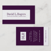 Accountant-Visitekaartjes Visitekaartje (Voorkant / Achterkant)