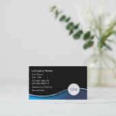 Accountant-Visitekaartjes Visitekaartje (Staand voorkant)