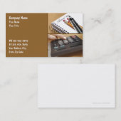 Accountant-Visitekaartjes Visitekaartje (Voorkant / Achterkant)