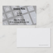 Accountant-Visitekaartjes Visitekaartje (Voorkant / Achterkant)