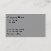 Accountant-Visitekaartjes Visitekaartje (Achterkant)
