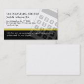 Accountant-Visitekaartjes Visitekaartje (Voorkant / Achterkant)