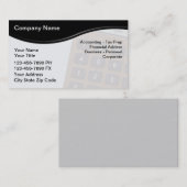 Accountant-Visitekaartjes Visitekaartje (Voorkant / Achterkant)