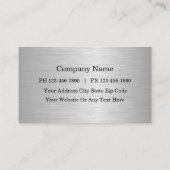 Accountant-Visitekaartjes Visitekaartje (Achterkant)